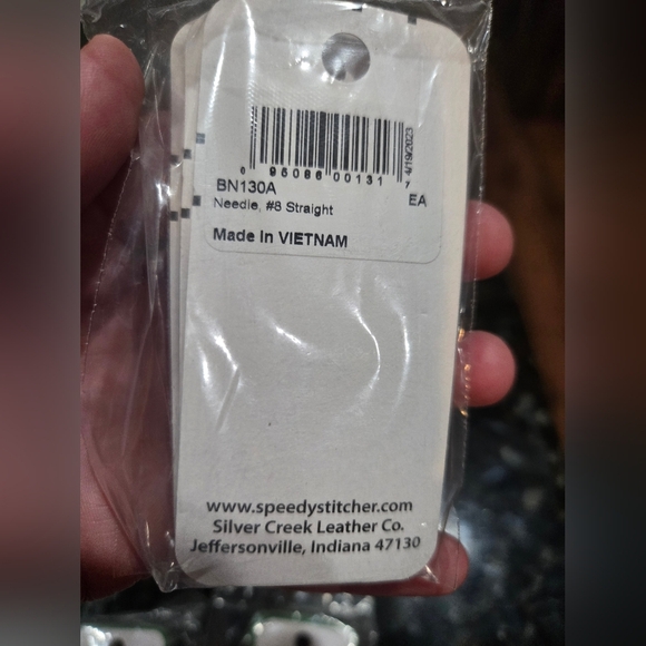 New #8 Straight Needles By Speedy Stitcher Sold As Lot 3/pack And 10 Pack LOT - Picture 3 of 3